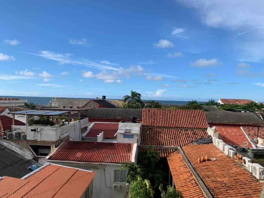 417 Apto Con Vista Panoramica De Cgna Cartagena Esterno foto